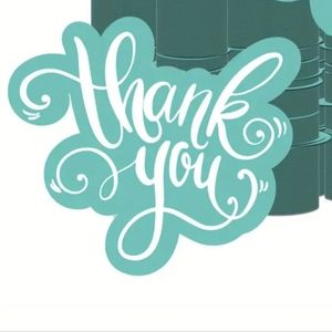 New 50 ct, thank you cards
